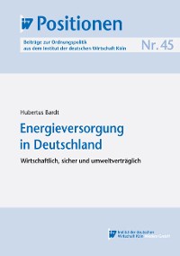 Cover Energieversorgung in Deutschland