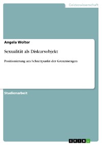 Cover Sexualität als Diskursobjekt