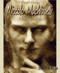 Cover Niccolo Machiavelli