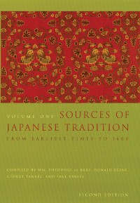 Cover Sources of Japanese Tradition