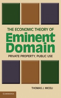 Cover Economic Theory of Eminent Domain