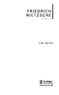 Cover Friedrich Nietzsche