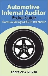 Cover Automotive Internal Auditor Pocket Guide