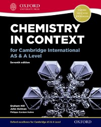 Cover Chemistry in Context for Cambridge International AS & A Level