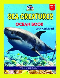 Cover Super Fun Sea Creatures Ocean Book with Activities for Kids!