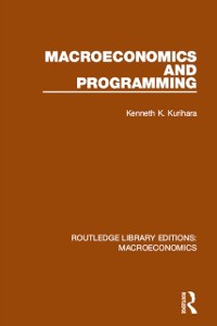Cover Macroeconomics and Programming