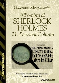 Cover All'ombra di Sherlock Holmes - 21. Personal  Column