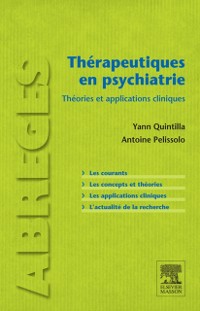 Cover Thérapeutiques en psychiatrie