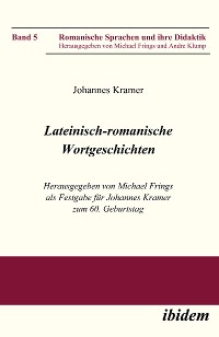 Cover Lateinisch-romanische Wortgeschichten