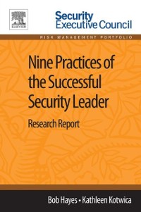 Cover Nine Practices of the Successful Security Leader