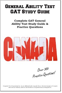 Cover General Ability Test GAT Study Guide