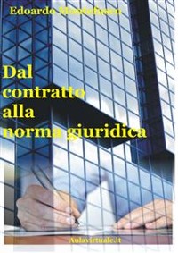 Cover Dal contratto alla norma giuridica