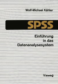 Cover Einführung in das Datenanalysesystem SPSS