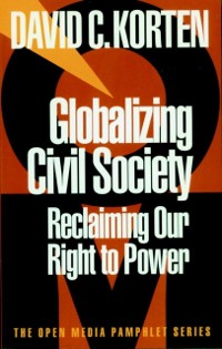 Cover Globalizing Civil Society