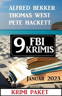 Cover 9 FBI Krimis Januar 2023: Krimi Paket