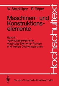 Cover Maschinen- und Konstruktionselemente