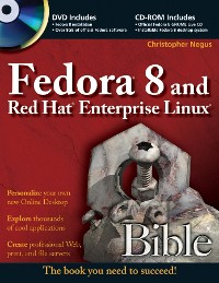 Cover Fedora 8 and Red Hat Enterprise Linux Bible