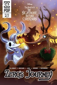 Cover Disney Manga: Tim Burton's The Nightmare Before Christmas - Zero's Journey, Issue #17