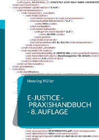 Cover e-Justice - Praxishandbuch