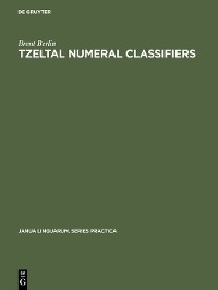 Cover Tzeltal numeral classifiers
