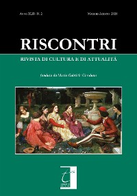 Cover Riscontri. Rivista di cultura e di attualità