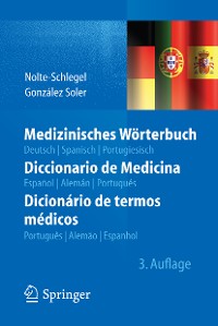 Cover Medizinisches Wörterbuch/Diccionario de Medicina/Dicionário de termos médicos