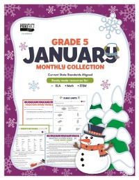 Cover January Monthly Collection, Grade 5