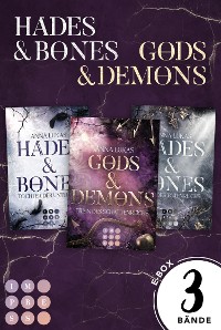 Cover Hades & Bones: Die hochspannende Romantasy-Reihe inklusive Spin-Off in einer E-Box!