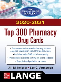 Cover McGraw-Hill's 2020/2021 Top 300 Pharmacy Drug Cards