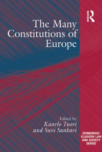 Cover The Many Constitutions of Europe