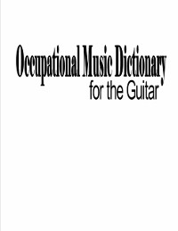 Cover Occupational Music Dictionary for the Guitar