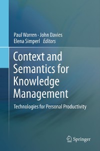 Cover Context and Semantics for Knowledge Management