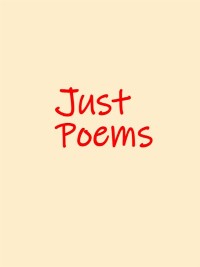 Cover Just poems