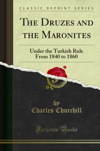 Cover Druzes and the Maronites