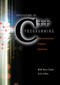 Cover APPLN OF C++PROGRAMMING:ADMIN,FINANCE...