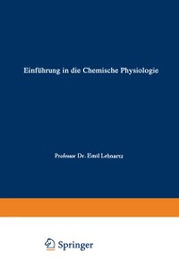 Cover Einführung in die Chemische Physiologie