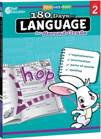 Cover 180 Days of Language for Second Grade