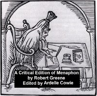 Cover A Critical Edition of Menaphon