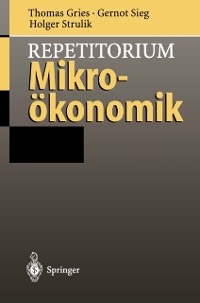 Cover Repetitorium Mikroökonomik