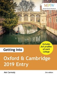 Cover Getting into Oxford & Cambridge 2019 Entry