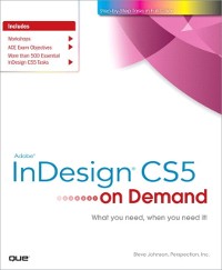 Cover Adobe InDesign CS5 on Demand