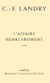 Cover L’affaire Henri Froment