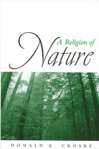 Cover A Religion of Nature