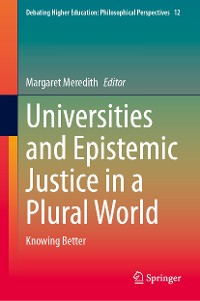 Cover Universities and Epistemic Justice in a Plural World