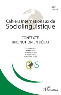 Cover Contexte, une notion en debat