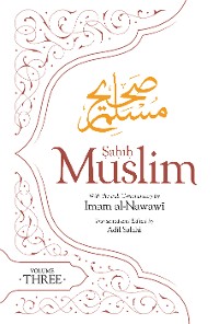 Cover Sahih Muslim (Volume 3)