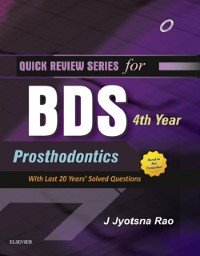 Cover QRS for BDS 4th Year - Prosthodontics (E-book)