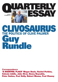 Cover Quarterly Essay 56 Clivosaurus