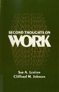 Cover Second Thoughts on Work