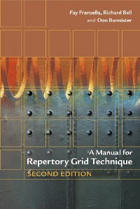 Cover A Manual for Repertory Grid Technique